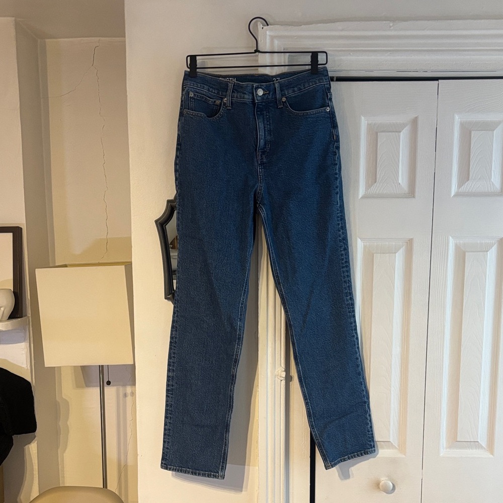 J. Crew Women's Straight Leg Jeans - Blue